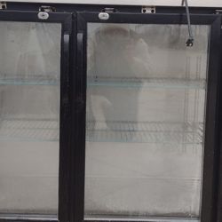 Three Door Beer Fridge Well.Kept