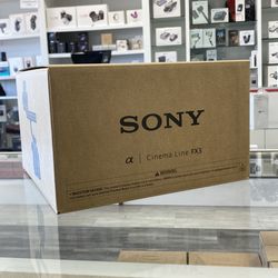 Sony FX3 Cinema Camera