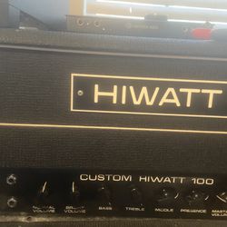 Hiwatt DR103 Custom Tube Guitar Amp Head