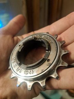 ($10) BMX Main Drive 16t Freewheel 16 Tooth D4 ½" x ⅛"