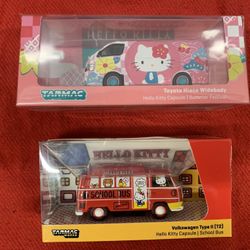Hello Kitty Tarmac Works Cars