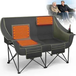 SHIJING Heated Double Camping Chair