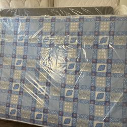 full size bed including bed frame