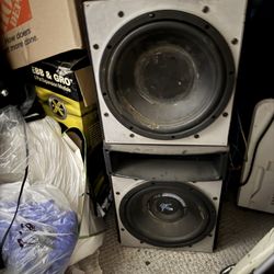 12” speakers and box