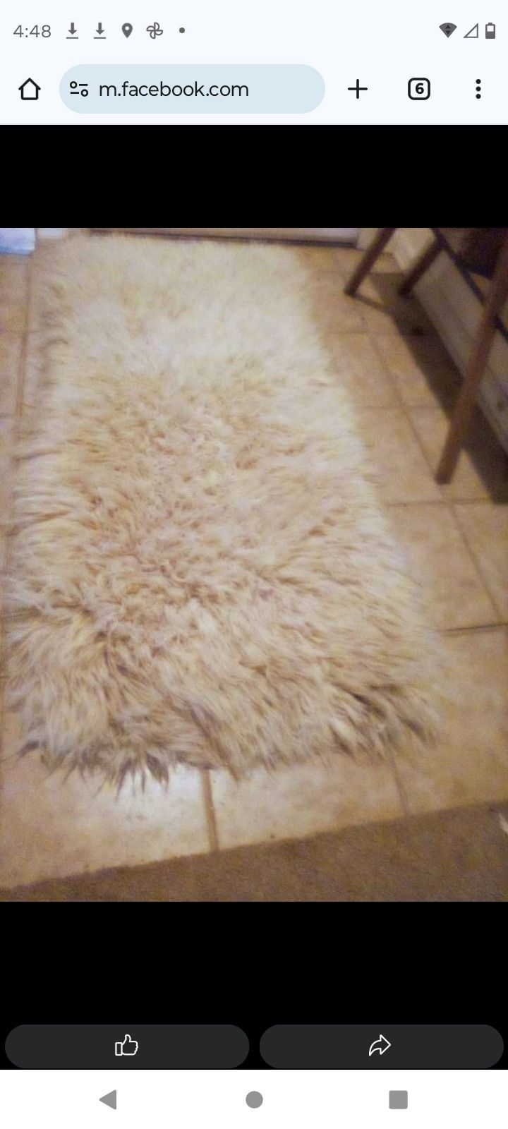 Rare Vintage Flokati Wool 4