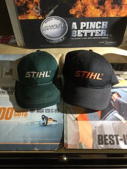 Two hats. Never worn.