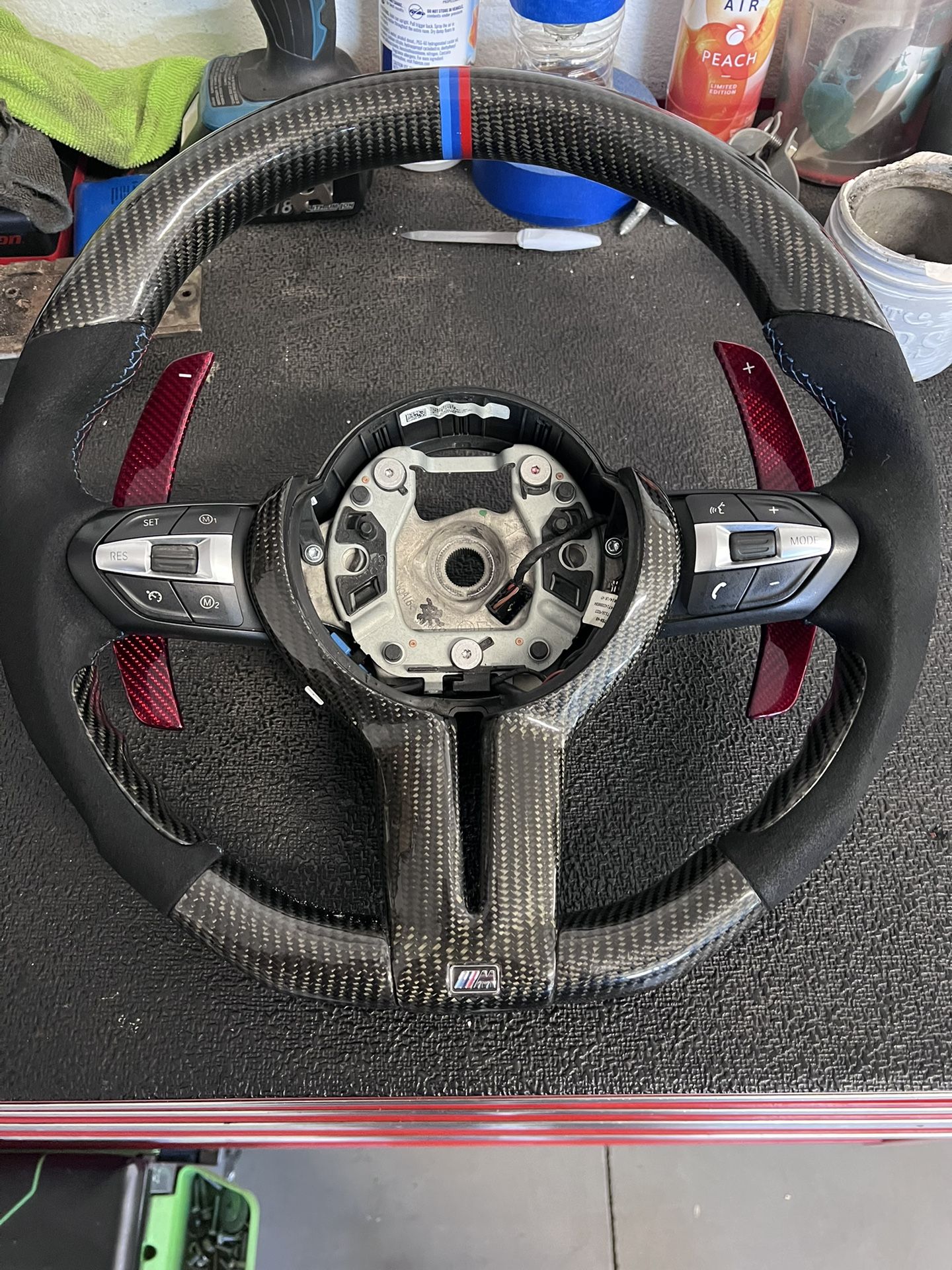 BMW F Series Steering Wheel Carbon Fiber