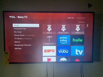 43’ TCL Roku Smart TV