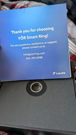 YÖR Smart Ring by Letsfit Fitness Tracker