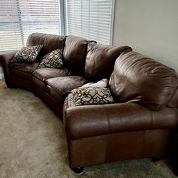 Leather sofa