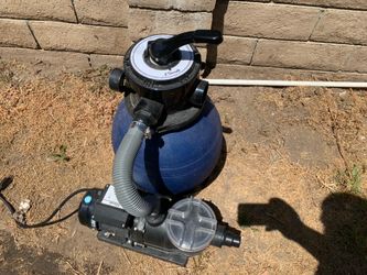 Sand filter pump