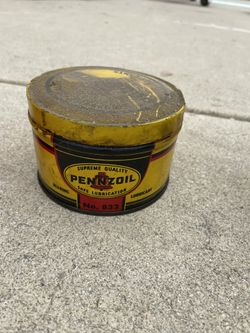 Vintage Pennzoil Grease Can