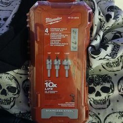 Milwaukee Carbide Hole Cutter Kit (NEW) - For Electricians, Plumbers, HVAC