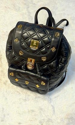 MCM Mini Quilted Backpack 