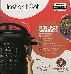 Instant Pot 6 Quart Rio Chef Multi Cooker