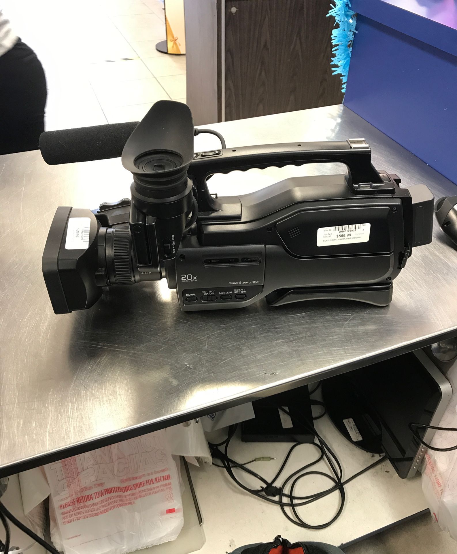 Sony HVR-HD1000U Camera