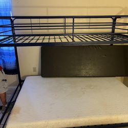 Twin Over Full Metal Bunk Bed 