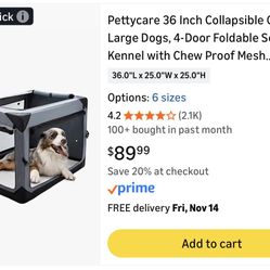 Dog Collapsible  Play Pen – Great Condition