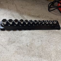 Snap On 3/8 Metric Short socket Set