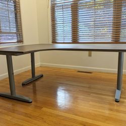 GRAY LEFT CORNER IKEA GALANT DES Home Office Furniture 