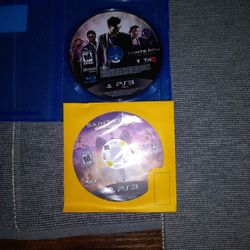 PS3 Saints Row Games 