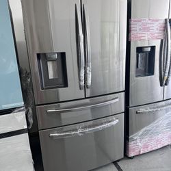 Samsung Stainless Four Door Refrigerator- Delivery 🚚 