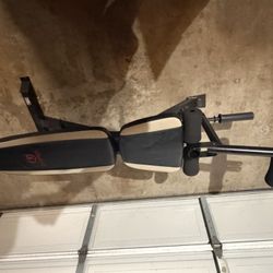 Bowflex Bench w/ leg extension, hammy curl and preacher curls