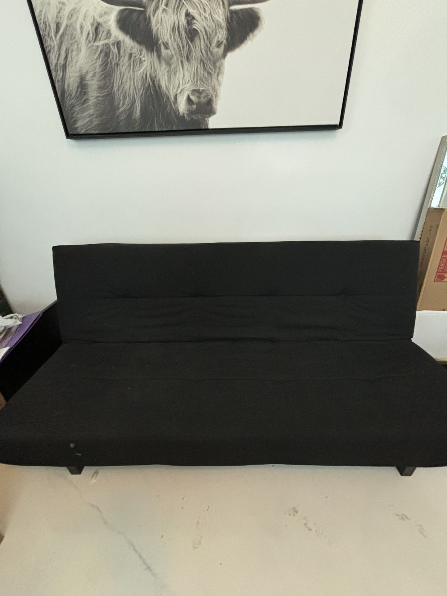 Black Futon Sofa