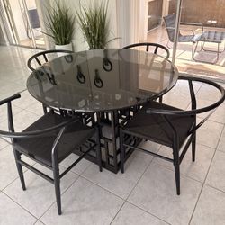 Dining Round Table Set