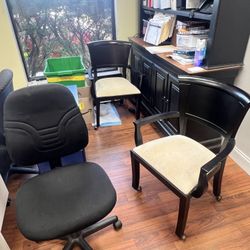 FREE 3 Office Chairs