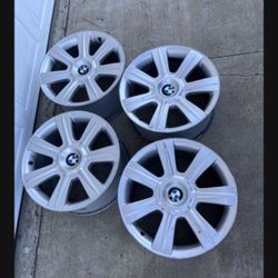 4 — 17x8 5x120 5x4.72 Stock Bmw Wheels Rims 7 Spokes !