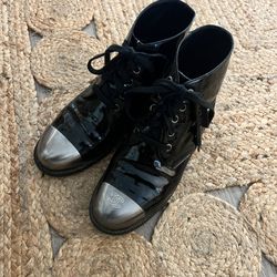 Original Great Black Ankle Boot , Boyfriend Boot 