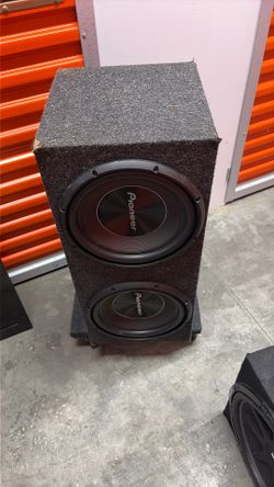 2 12inch pioneer subwoofer