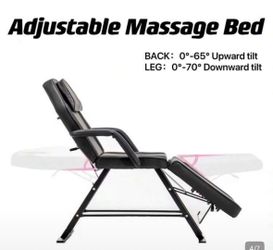 Adjustable Massage Bed +chair