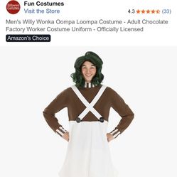 Oompa Loompa Costume  