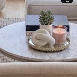 Large round coffee table