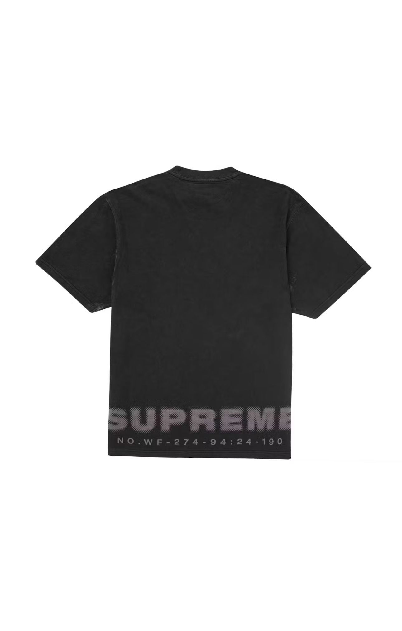 Supreme Washed Black Shirt