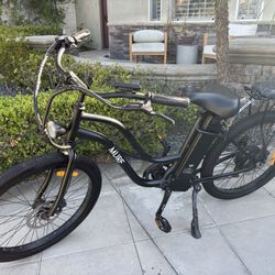 Murf E-Bike, Skinny Tire, Black 