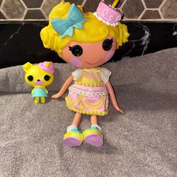 Lalaloopsy Doll Candle Slice O Cake. &.  pet