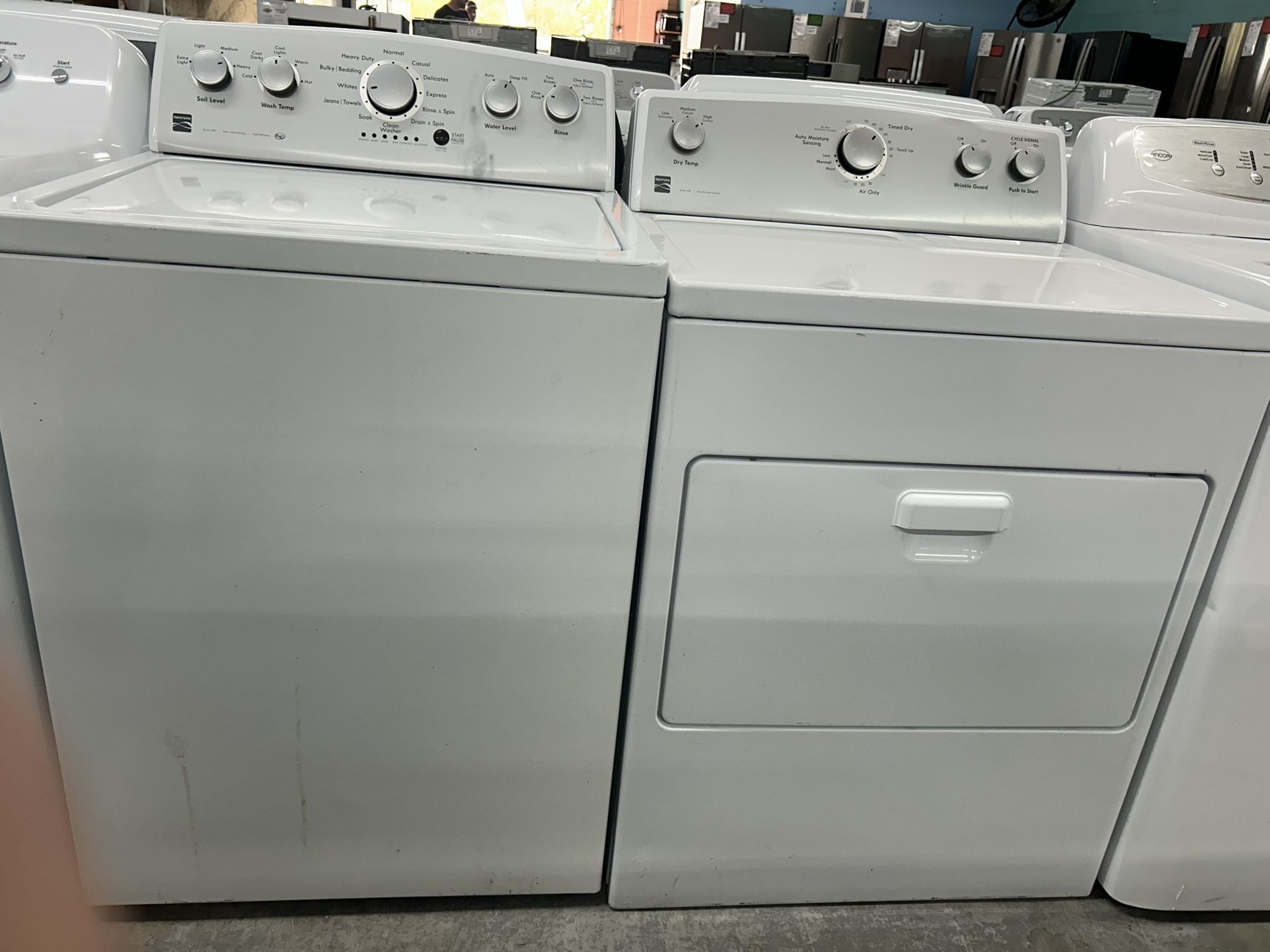 Matching Kenmore Washer Dryer Set