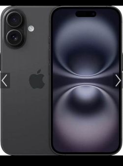 Black Apple iPhone 16+ 256GB Att