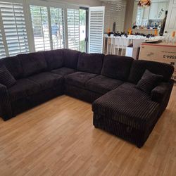 New Sleeper Sectional Sofa Bed Couch! Free Delivery 🚚!