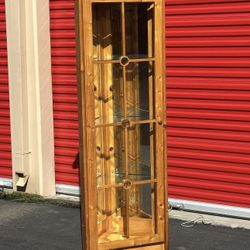 Mid Century Modern - Vintage Corner Cabinet 