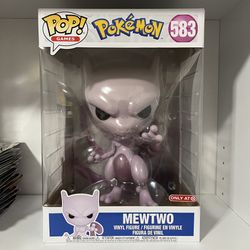 Pokemon Mewtwo Jumbo Funko Pop