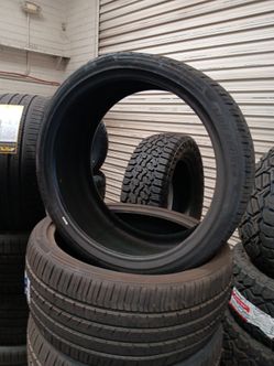 New set of tires 265 35 22
