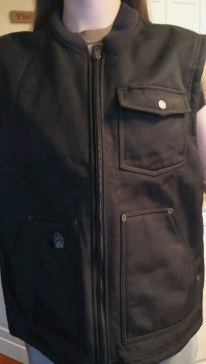 Alaskan- Duluth-HardGear - repel Size XL Black Vest Utility Camping