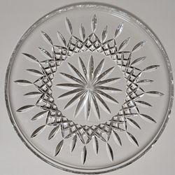 Waterford Crystal 12  1/2" Lismore Cake Plate
