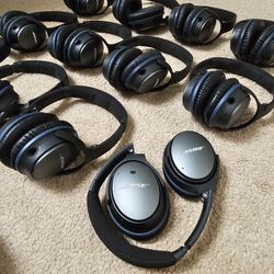 Bose Quiet Comfort 25 Headphones - All Work Perfectly - $140 Each - With Boxes And Cases