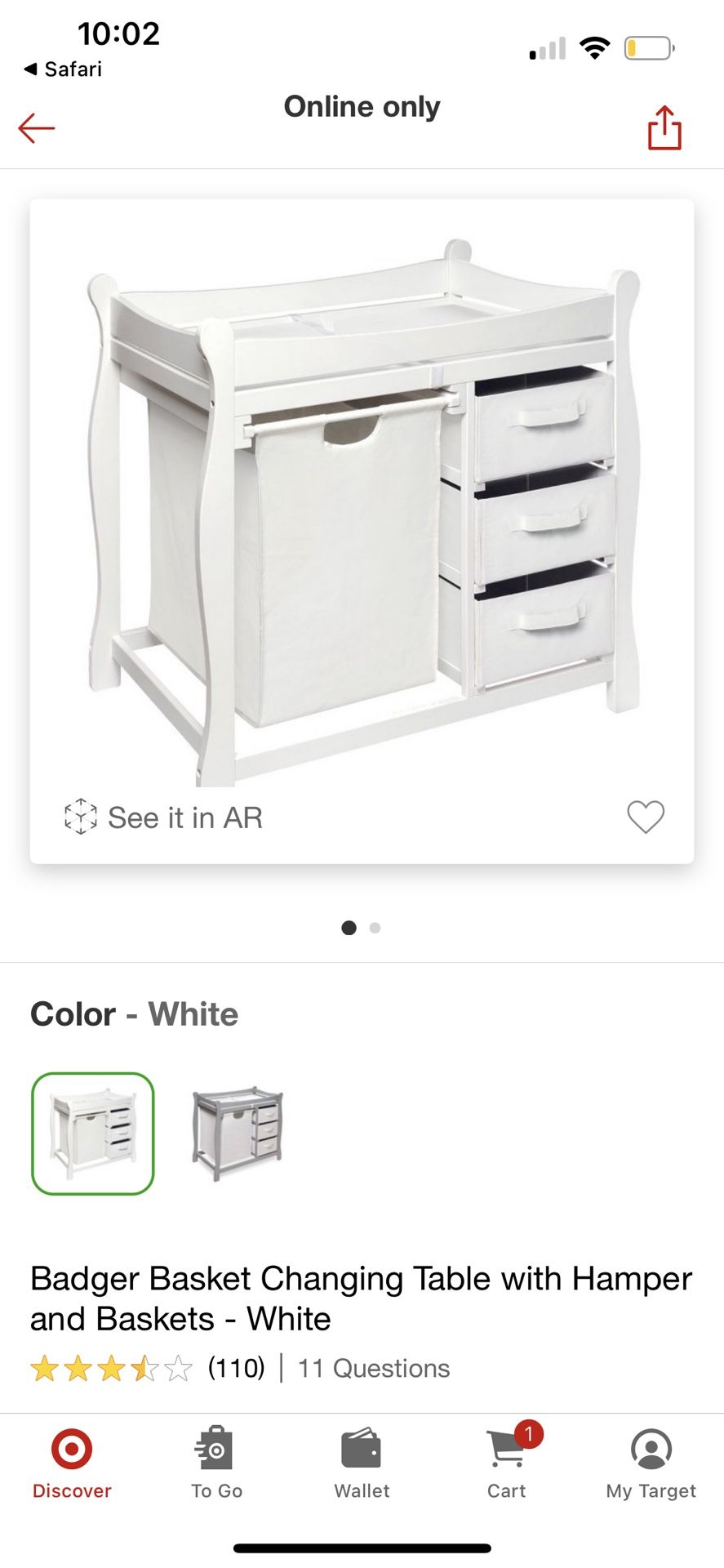 Baby Changing Table With Hamper