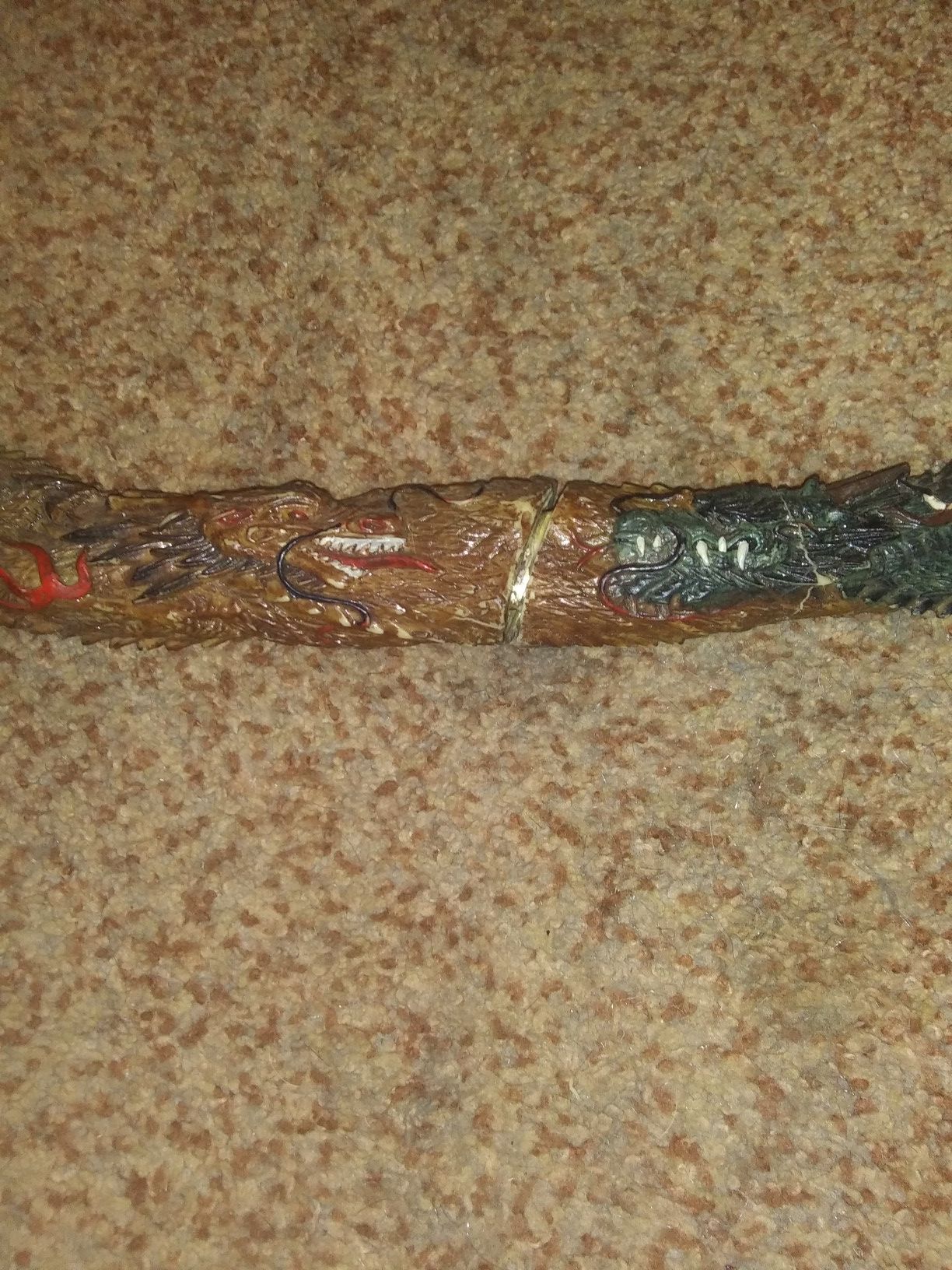 Hand painted double metal